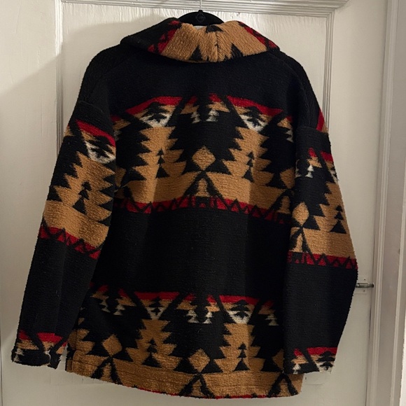 XiRENA Women's Koda Jacket in Serrano- Black, Brown, and Red - Picture 8 of 12